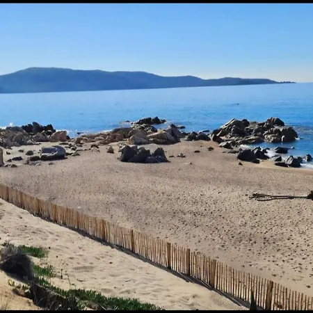 Appartamento T3 Paradisiaque Sur La Plage, Les Pieds Dans L'eau Olmeto (Corsica)
