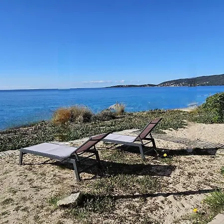 Appartamento T3 Paradisiaque Sur La Plage, Les Pieds Dans L'eau Olmeto (Corsica)