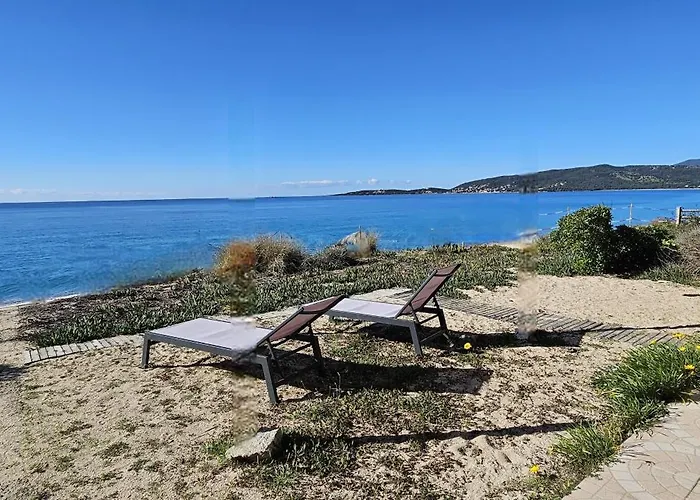 Apartamento T3 Paradisiaque Sur La Plage, Les Pieds Dans L'eau Olmeto (Corsica)