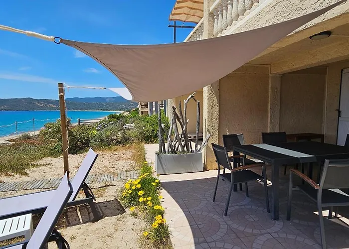 T3 Paradisiaque Sur La Plage, Les Pieds Dans L'eau * Olmeto (Corsica)