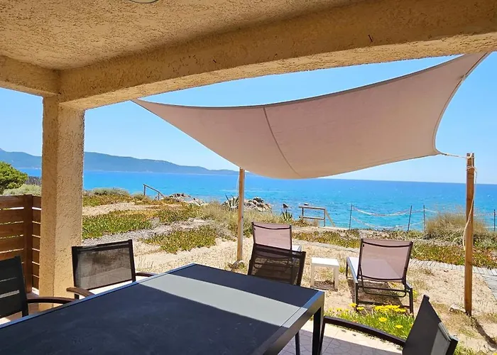 T3 Paradisiaque Sur La Plage, Les Pieds Dans L'eau Apartamento Olmeto (Corsica)