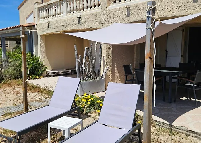 T3 Paradisiaque Sur La Plage, Les Pieds Dans L'eau